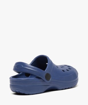 Sabots garçon unis avec perforations vue4 - GEMO (ENFANT) - GEMO