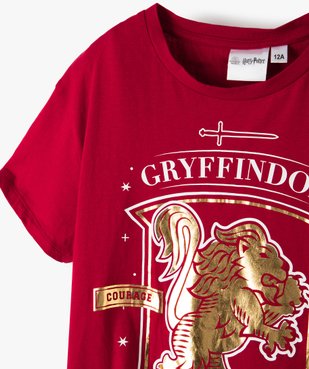 Tee-shirt fille avec motif pailleté Gryffondor – Harry Potter vue2 - HARRY POTTER - GEMO