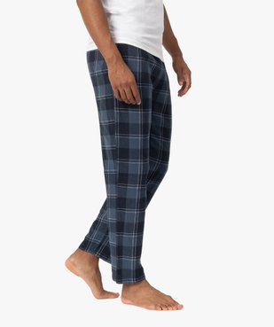 Pantalon de pyjama homme à carreaux vue1 - GEMO C4G HOMME - GEMO