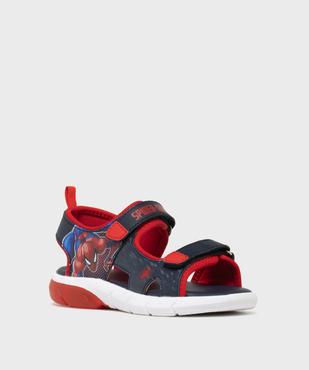 Sandales à scratch look sportswear garçon - Spiderman vue2 - SPIDERMAN - GEMO