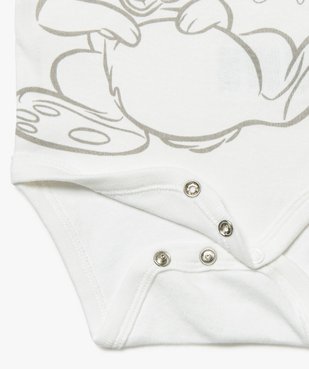 Body bébé mixte à manches courtes avec motifs animaux – Disney Baby vue2 - DISNEY DTR - GEMO