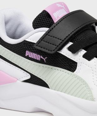 Baskets basses à lacets élastiques et scratch X-Ray 7 LT fille - Puma vue6 - PUMA - GEMO