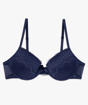 Soutien-gorge corbeille en dentelle à armatures vue4 - GEMO(HOMWR FEM) - GEMO