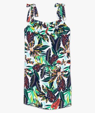Robe femme courte à bretelles vue4 - GEMO(FEMME PAP) - GEMO