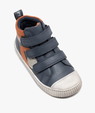 Baskets garçon mid-cut à triple scratch - Gepy vue5 - FRIENDLY GEPY - GEMO