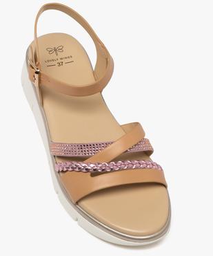 Sandales multibrides à semelle épaisse femme vue5 - LOVELY WINGS - GEMO