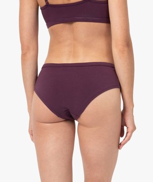 Shorty femme en coton stretch - Camps United vue2 - CAMPS UNITED - GEMO