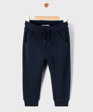 Pantalon de jogging molletonné bébé garçon vue1 - GEMO 4G BEBE - GEMO