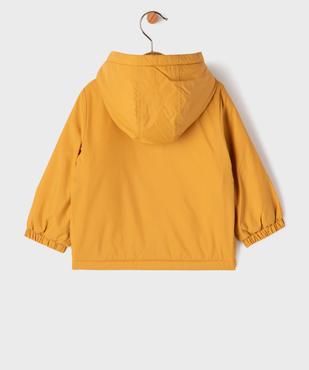 Blouson imperméable à capuche doublé polaire bébé garçon - LuluCastagnette vue4 - LULU CASTAGNETTE GEMO FOR GOOD - GEMO