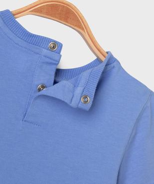 Tee-shirt manches courtes avec motif estival bébé garçon vue3 - GEMO 4G BEBE - GEMO