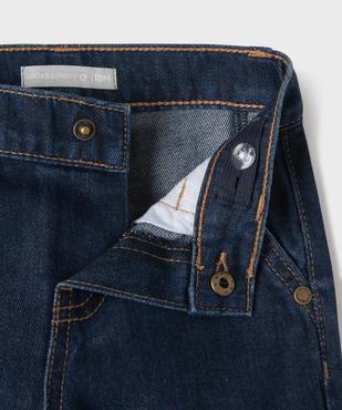 Jean coupe droite en coton bébé garçon LuluCastagnette vue2 - LULUCASTAGNETTE - GEMO