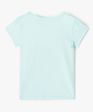Tee-shirt fille manches courtes Lilo & Stitch - Disney vue3 - DISNEY DTR - GEMO