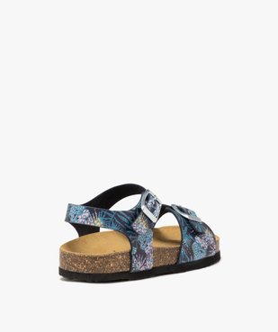 Sandales fille à motifs avec brides à boucle vue4 - GEMO 4G FILLE - GEMO