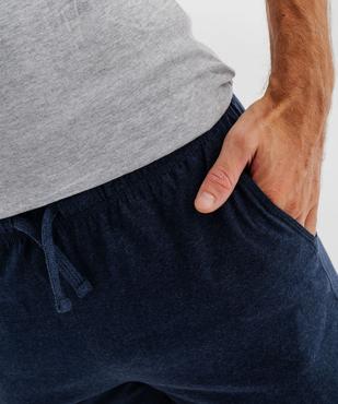 Short de pyjama en jersey à taille élastique homme vue10 - GEMO(HOMWR HOM) - GEMO