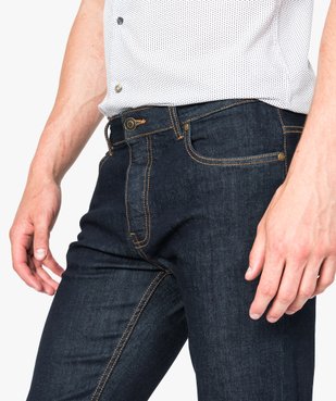 Jean homme straight stretch 5 poches vue2 - GEMO (HOMME) - GEMO
