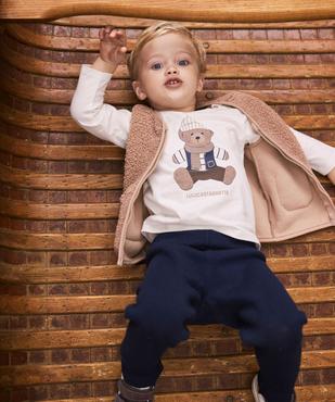 Ensemble 2 pièces tee-shirt + gilet bébé garçon - LuluCastagnette vue8 - LULUCASTAGNETTE - GEMO