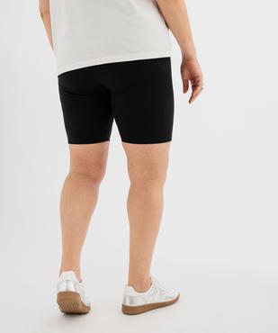 Legging court en maille extensible femme grande taille vue3 - GEMO (G TAILLE) - GEMO