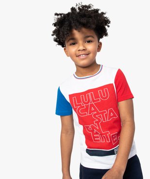 Tee-shirt garçon multicolore – Lulu Castagnette vue1 - LULUCASTAGNETTE - GEMO