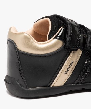 Chaussures premiers pas bébé fille à scratch – Geox vue6 - GEOX - GEMO