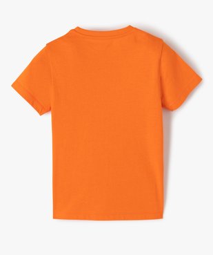 Tee-shirt garçon imprimé à manches courtes vue3 - GEMO (ENFANT) - GEMO
