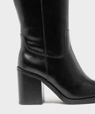 Bottes cavalières à talon haut femme vue6 - FOLLOW ME - GEMO