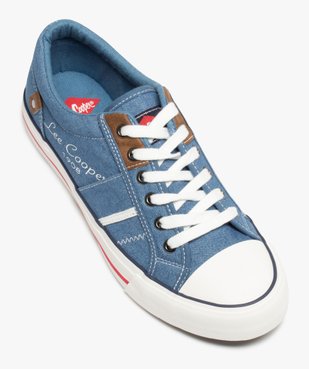 Baskets homme en toile délavée – Lee Cooper vue5 - LEE COOPER - GEMO