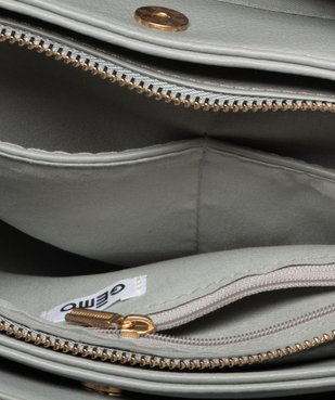 Sac besace multicompartiment femme vue3 - GEMO (ACCESS) - GEMO