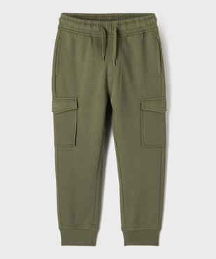 Jogging cargo molletonné garçon vue1 - GEMO (ENFANT) - GEMO