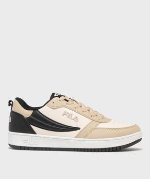 Baskets basses à tige grainée et perforée Rega NF homme - Fila vue2 - FILA - GEMO