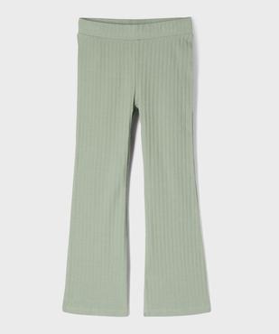 Leggings flare en maille côtelée fille vue1 - GEMO 4G FILLE - GEMO