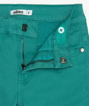 Pantalon garçon coupe skinny en toile extensible vue3 - Nikesneakers (ENFANT) - Nikesneakers