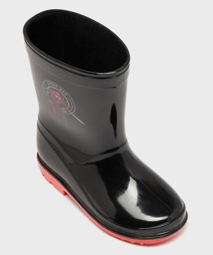 Bottes de pluie imprimées à semelle crantée garçon - Spiderman vue5 - SPIDERMAN - GEMO