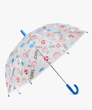 Parapluie enfant transparent imprimé ballons vue1 - GEMO (ACCESS) - GEMO