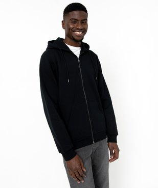 Sweat zippé à capuche homme vue4 - GEMO 4G HOMME - GEMO