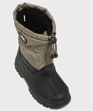 Après-ski fourrés chauds et imperméables garçon vue5 - BUGGY - GEMO