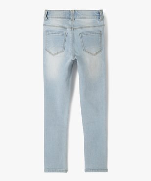 Jean ultra skinny à taille réglable fille vue6 - GEMO 4G FILLE - GEMO