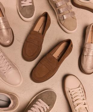 Mocassins à bout rond femme - LuluCastagnette vue1 - LULUCASTAGNETTE - GEMO