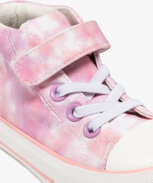 Baskets montantes en toile tie and dye bébé fille - Lovely Wings vue6 - LOVELY WINGS GEMO FOR GOOD - GEMO