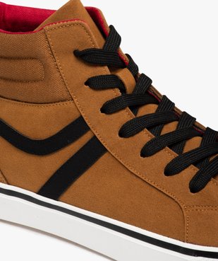 Baskets homme mid-cut en suédine à col rembourré vue7 - GEMO (SPORTSWR) - GEMO