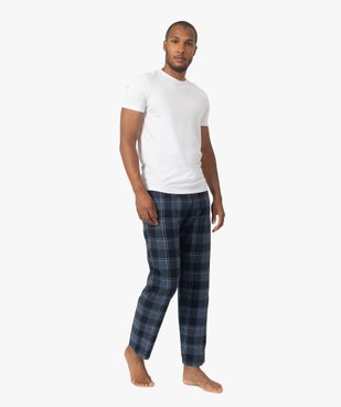 Pantalon de pyjama homme à carreaux vue5 - GEMO C4G HOMME - GEMO