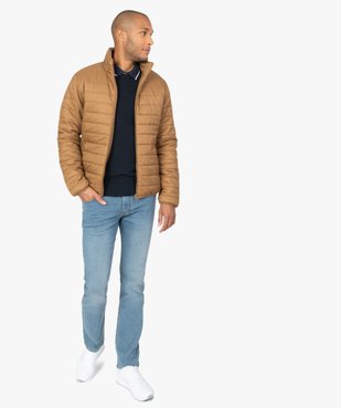 Doudoune légère homme à col montant vue5 - GEMO (HOMME) - GEMO