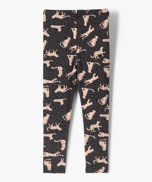 Legging fille long à motifs vue3 - GEMO (ENFANT) - GEMO