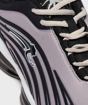 Baskets bicolores à semelle bulle d’air homme – Airness vue6 - AIRNESS - GEMO
