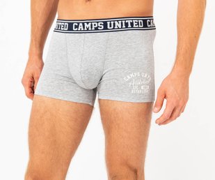 Boxer en coton extensible imprimé homme - Camps United vue2 - CAMPS UNITED - GEMO