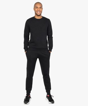 Pantalon de jogging homme contenant du coton bio vue5 - GEMO C4G HOMME - GEMO