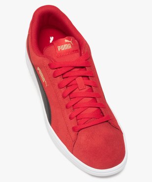 Tennis homme bicolores dessus cuir – Puma Smash V2 vue5 - PUMA - GEMO