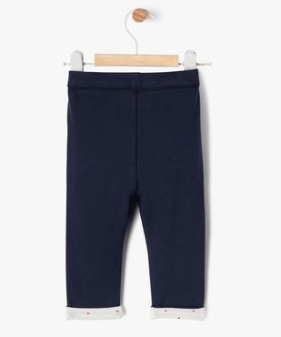 Legging réversible bébé fille - LuluCastagnette vue4 - LULU CASTAGNETTE GEMO FOR GOOD - GEMO