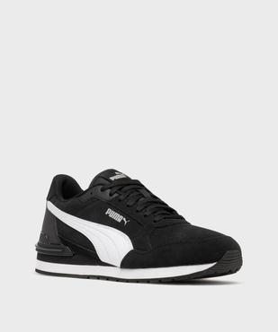 Baskets basses ST Runner V4 en cuir suédé homme - Puma vue2 - PUMA - GEMO