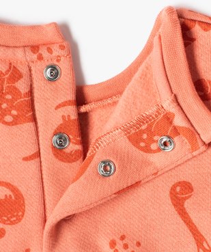 Pyjama bébé garçon imprimé deux pièces vue3 - GEMO(BB COUCHE) - GEMO