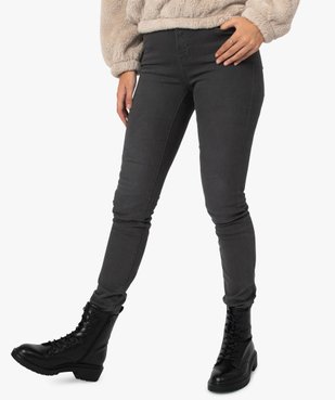 Pantalon femme coupe Slim taille haute – L30 vue2 - GEMO(FEMME PAP) - GEMO